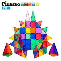 Picasso Magnetic 3D Blocks 61Pcs