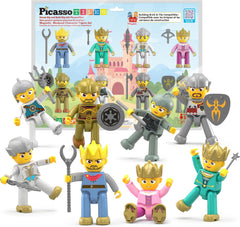Picasso Magnetic Medieval Figures 8-Pieces