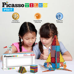 Picasso Magnetic Astronaut Character Figure 4-Pieces Set