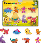 Picasso Magnetic Dinosaur Figures 8-Pieces