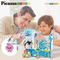 Picasso Magnetic Block Marine Animals 8-Pieces