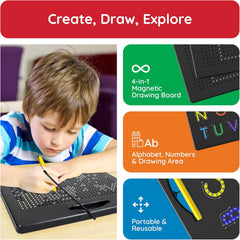 Picasso Magnetic Drawing Board 4-In-1