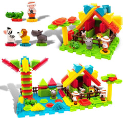 Picasso Magnetic Blocks Hedgehog Safari Set 100-Pieces