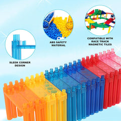 Picasso Magnetic Racing Set Support Column Parts 12-Pieces