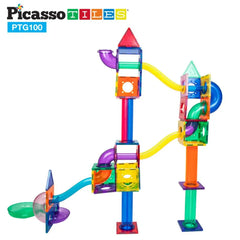Picasso Magnetic Marble Run 100-Pieces