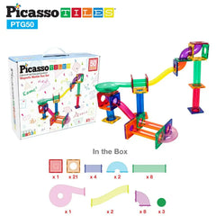Picasso Magnetic Marble Run 50Pcs
