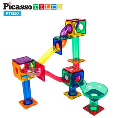 Picasso Magnetic Marble Run 50Pcs