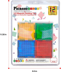 Picasso Magnetic Brick Blocks Combo 12-Pieces