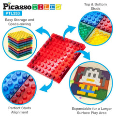 Picasso Magnetic Bricks+Tiles 333Pcs