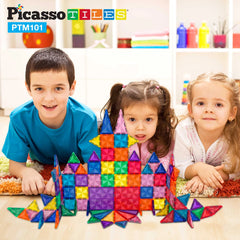 Picasso Magnetic Tiles Mini Diamond 101-Pieces