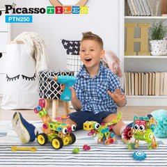 Picasso Magnetic Engineering Building Set 250-Pieces