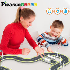 Picasso Magnetic Tiles Highway Printed Set 28-Pieces
