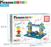 Picasso Magnetic Tiles Building Bricks 512-Pieces
