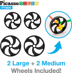 Picasso Magnetic Straw Construction Set 600-Pieces