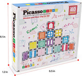 Picasso Magnetic Tiles Clip-On Window and Door 40-Pieces