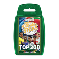 Top Trumps World Football Stars 200 Silver Edition Card Game