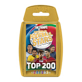 Top Trumps World Football Stars 200 Gold Edition Card Game