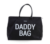 Childhome Daddy Bag Black Large Baby Diaper Travel Bag