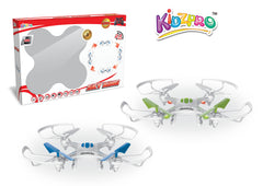 Kidzpro Sky King 2.4GHz RC Drone 28.5cm Battery-Operated Assorted Colors - Sold per piece