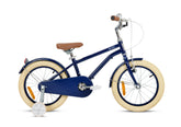 Rizz 14 Inch Navy Blue Kids Bicycle - Platinum Boys