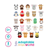 Keeleco Mini Adoptable World 10cm 24Asst
