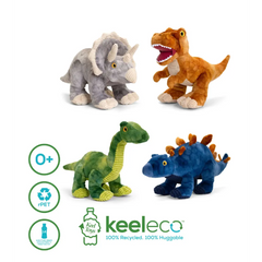 Keeleco Dinosaurs 26cm 4Asst