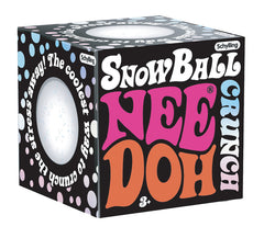 Needoh Snow Ball Crunch Sensory Squeeze Toy for Kids
