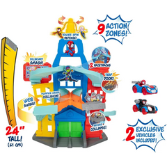 Spidey N Friends City Track Set