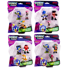 Sonic Figure Blister 3in1 Pack