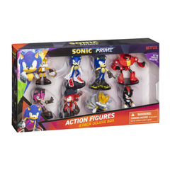 Sonic Figure Action 8Pack Deluxe Box 3Inch