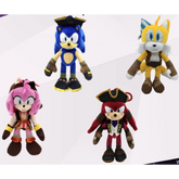 Sonic Plush Clip 6" CDU12 WOC