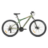 Spartan 27.5 Inch Army Green Mountain Bike - Ampezzo