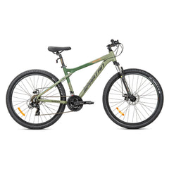 Spartan 27.5 Inch Army Green Mountain Bike - Ampezzo