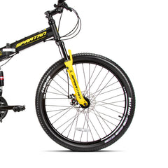 Spartan 26 Inch Folding Kids Bicycle - Alpha Dual Suspension SP-3186