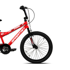 Spartan 20 Inch Red Kids Bicycle - Cyclone w/ Training Wheels