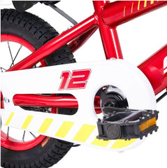 Spartan 12 Inch Red Kids Bicycle - Storm