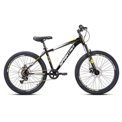 Spartan 24 Inch Yellow Mountain Bike - XTR