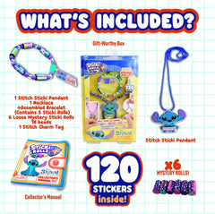 Sticki Rolls Stitch Pendant Set