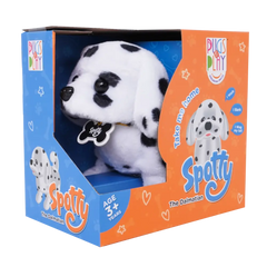 Pugs At Play Walking Spotty 6.5 Inch Battery Operated