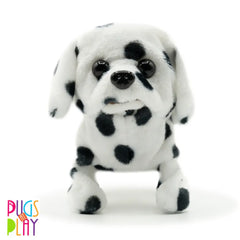Pugs At Play Walking Spotty 6.5 Inch Battery Operated