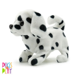 Pugs At Play Walking Spotty 6.5 Inch Battery Operated