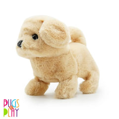 Pugs At Play Walking Goldie 6.5 Inch Battery Operated