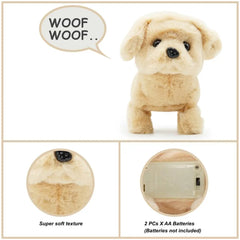 Pugs At Play Walking Goldie 6.5 Inch Battery Operated