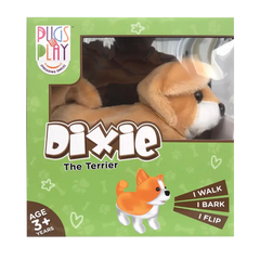 Pugs At Play Flipping Dixie Battery Operated