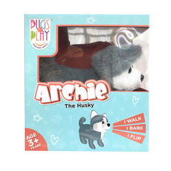 Pugs At Play Flipping Archie Battery Operated