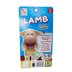 PUGS AT PLAY PUPPET LAMB 12INCH B/O