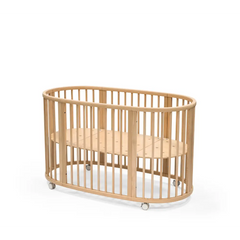 Stokke Sleepi Bed Natural Baby Crib and Toddler Bed