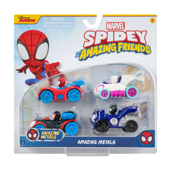 Spidey N Friends Amazing Metals 4Pack