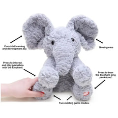 Peekaboo Elephant 23 Cms B/O