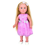 Hayati Girl 18-Inch Doll Sandy Long Hair Holiday Dress